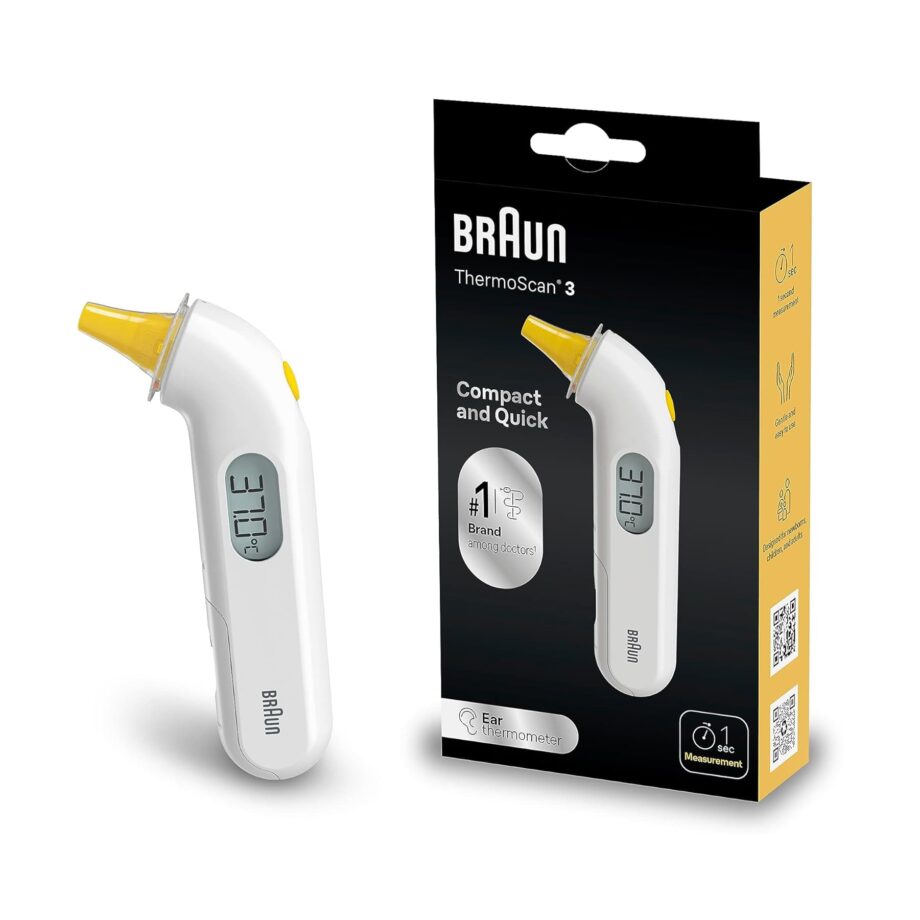 Braun Healthcare ThermoScan 3 Professional Accuracy Ear Thermometer