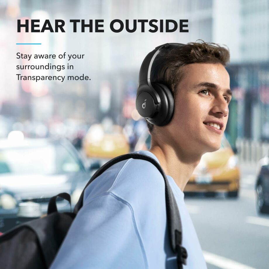 Anker Soundcore Life Q20i Wireless Active Noise Cancelling Headset - Black