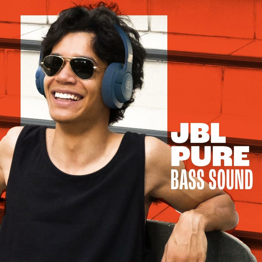 JBL Tune 720BT Wireless Over-Ear Headset - Black