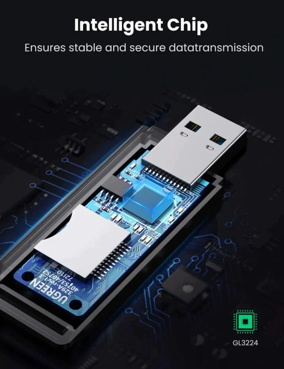 UGREEN USB 3.0 SD/TF Card Reader