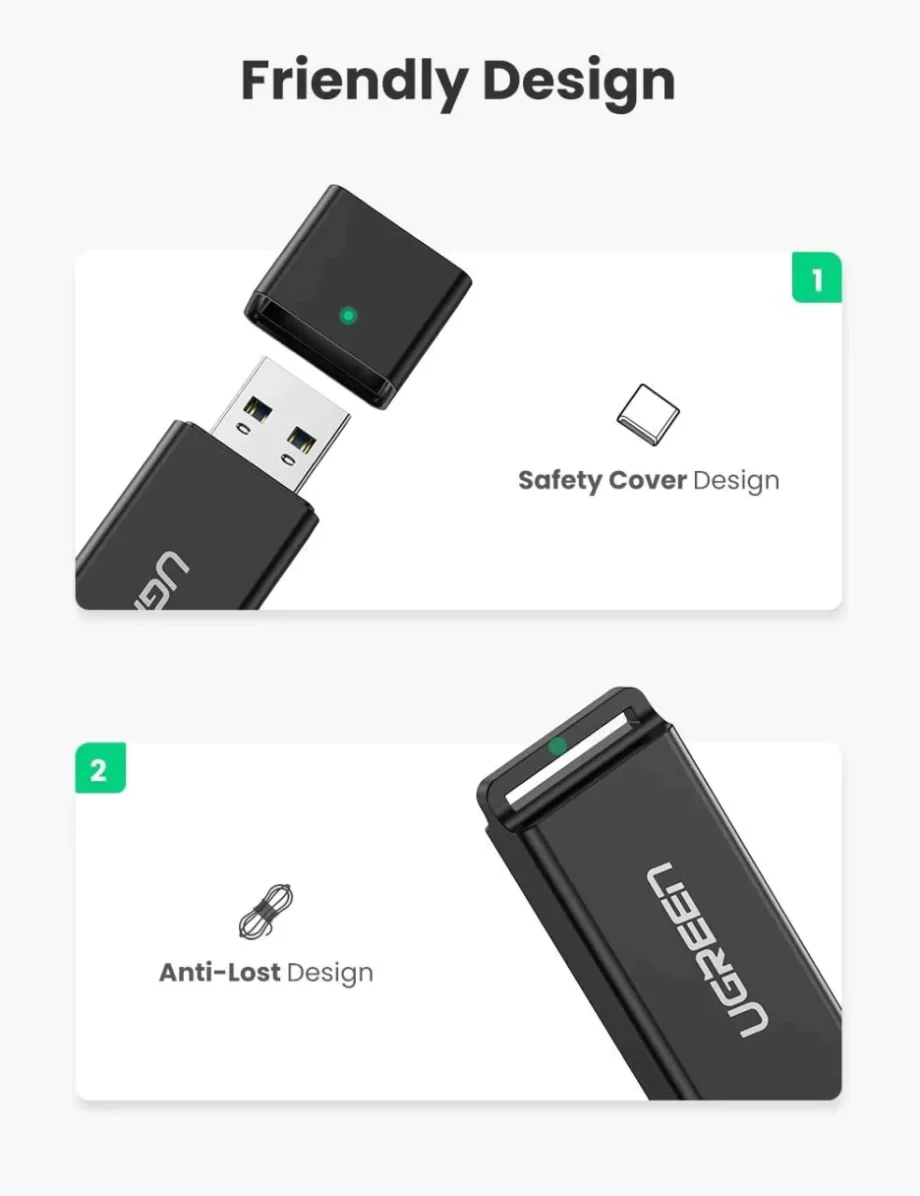 UGREEN USB 3.0 SD/TF Card Reader