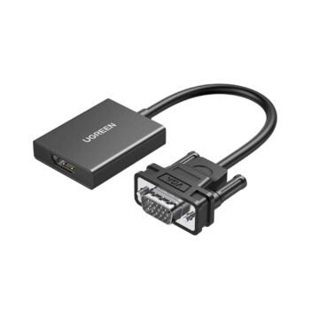 UGREEN VGA to HDMI Adapter with Audio & Power Supply