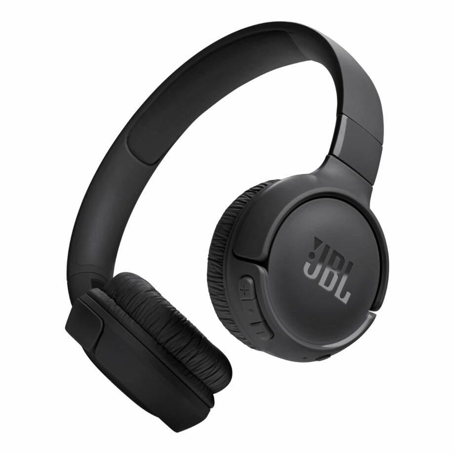 JBL Tune 520BT Wireless On-Ear Headphones Pure Bass Sound - Black