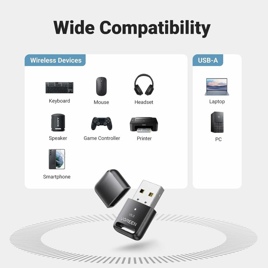UGREEN Bluetooth 5.3 USB Adapter