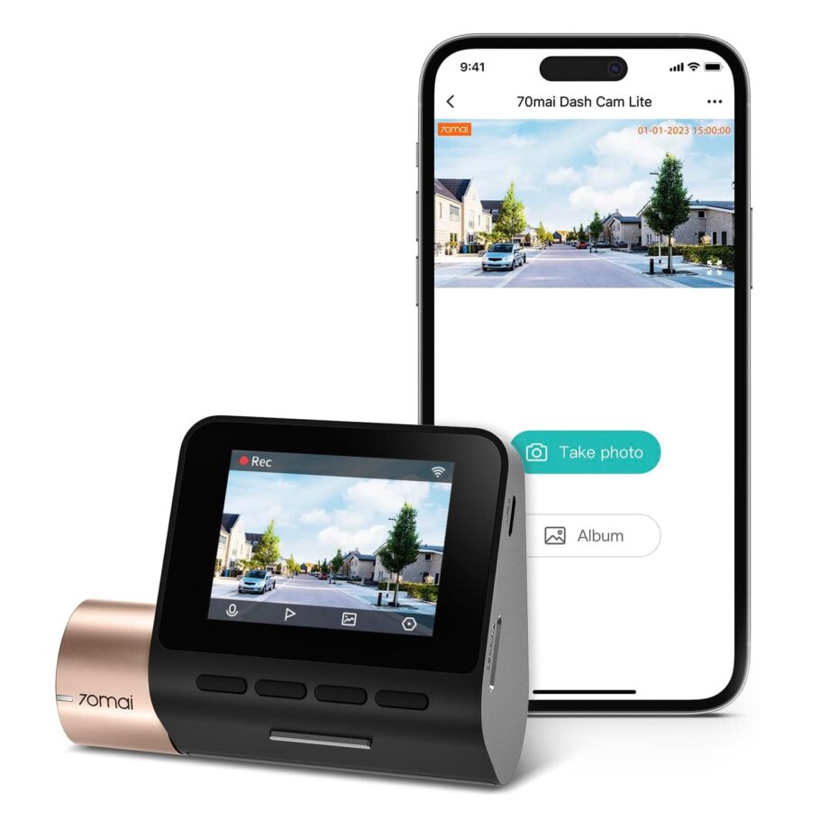 70mai Lite 1080P Full HD Smart Dash Cam