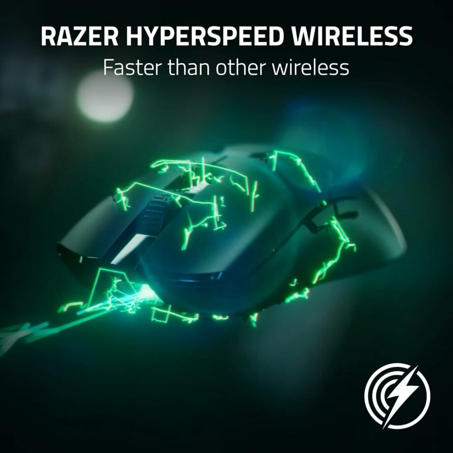 Razer Viper V2 Pro HyperSpeed 58g Lightweight Wireless Gaming Mouse - Black