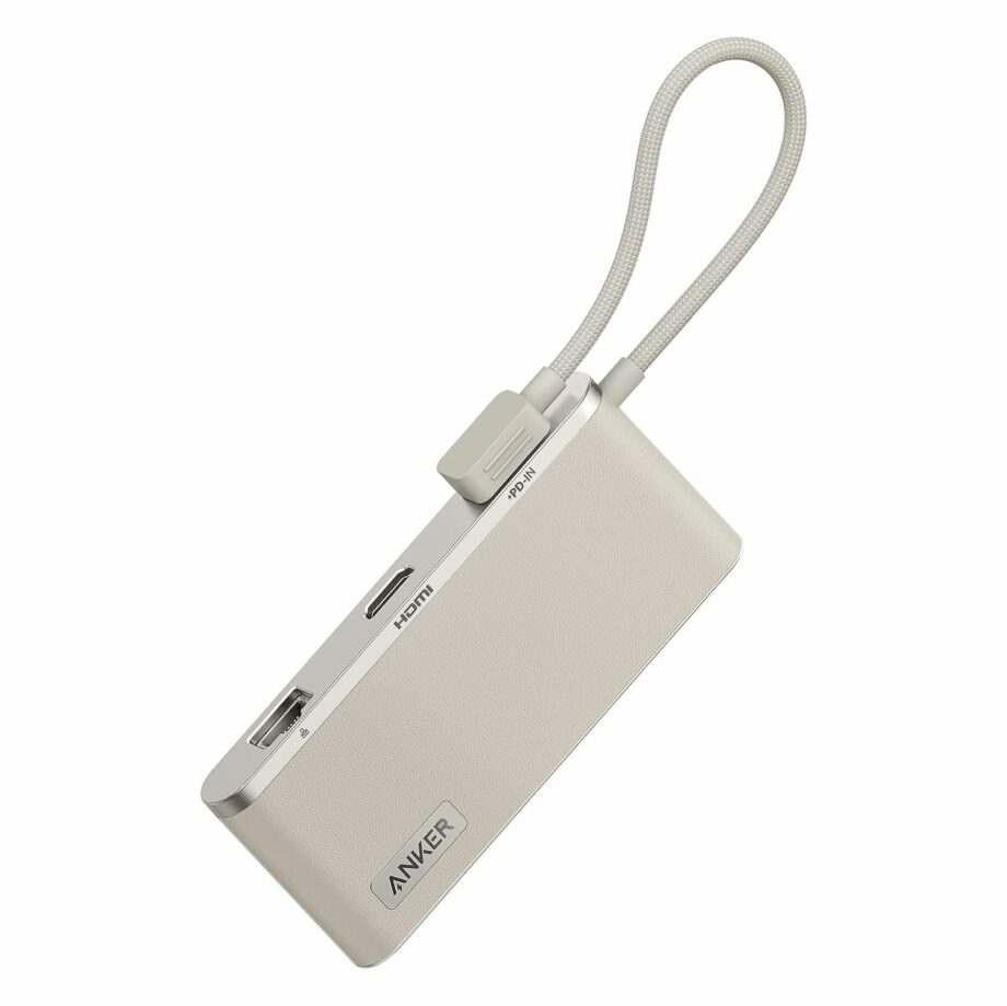 Anker 655 8-in-1 10 Gbps USB-C Hub - Earthy White