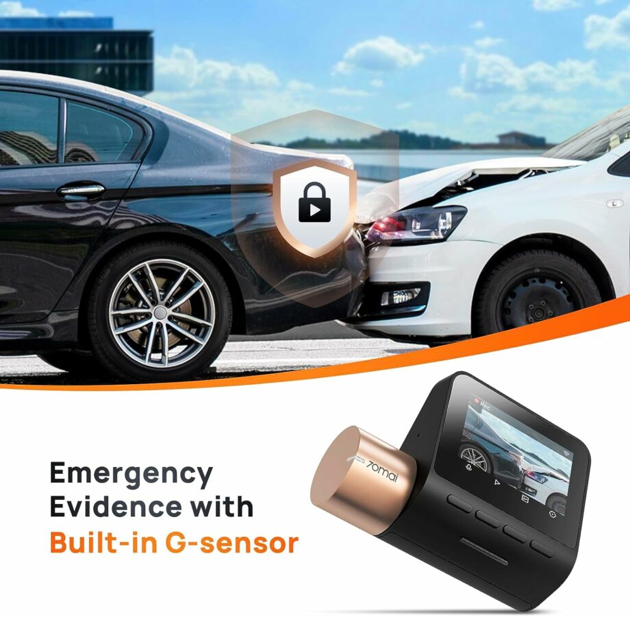 70mai Lite 1080P Full HD Smart Dash Cam