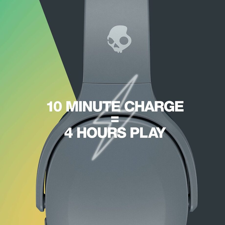 Skullcandy Crusher Evo Over-Ear Wireless Headphones - Chill Grey