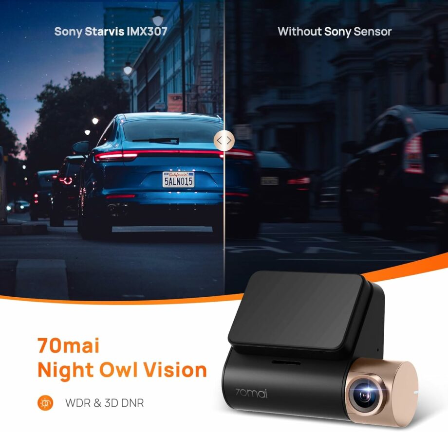 70mai Lite 1080P Full HD Smart Dash Cam