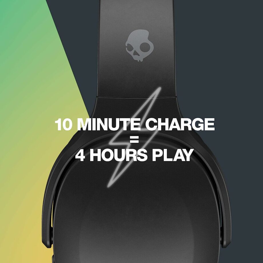 Skullcandy Crusher Evo Over-Ear Wireless Headphones - True Black