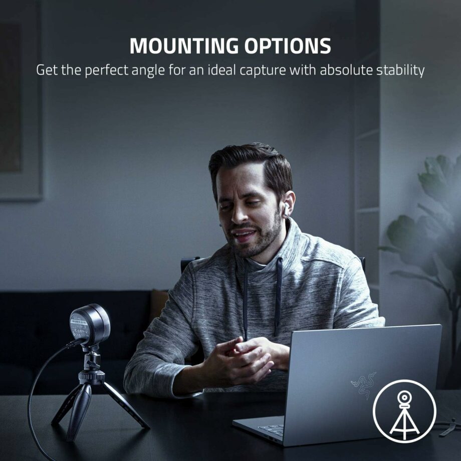 Razer Kiyo Pro Full HD 1080p 60FPS Streaming Webcam