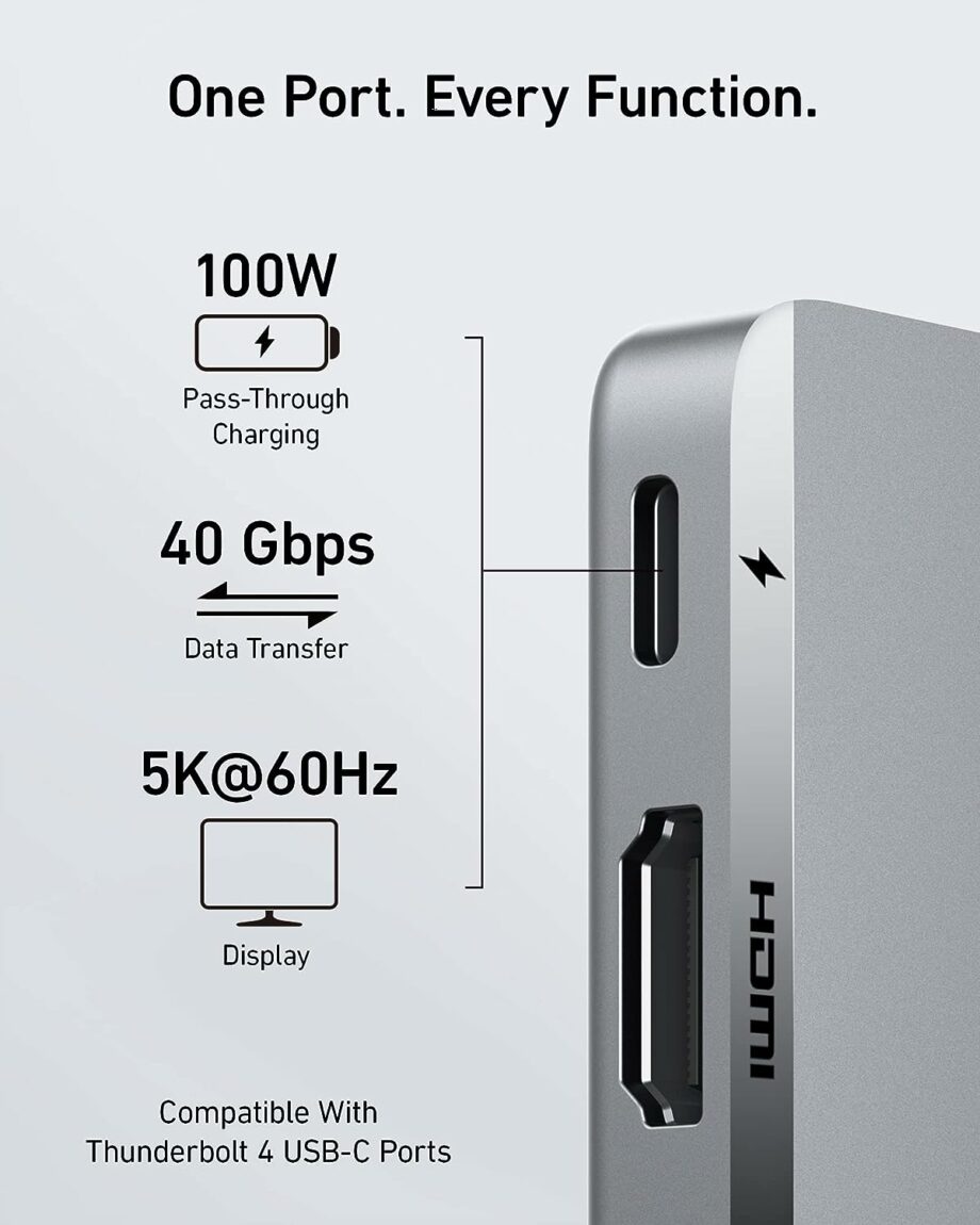Anker 547 7-in-2 USB C Hub for MacBook Air / Pro