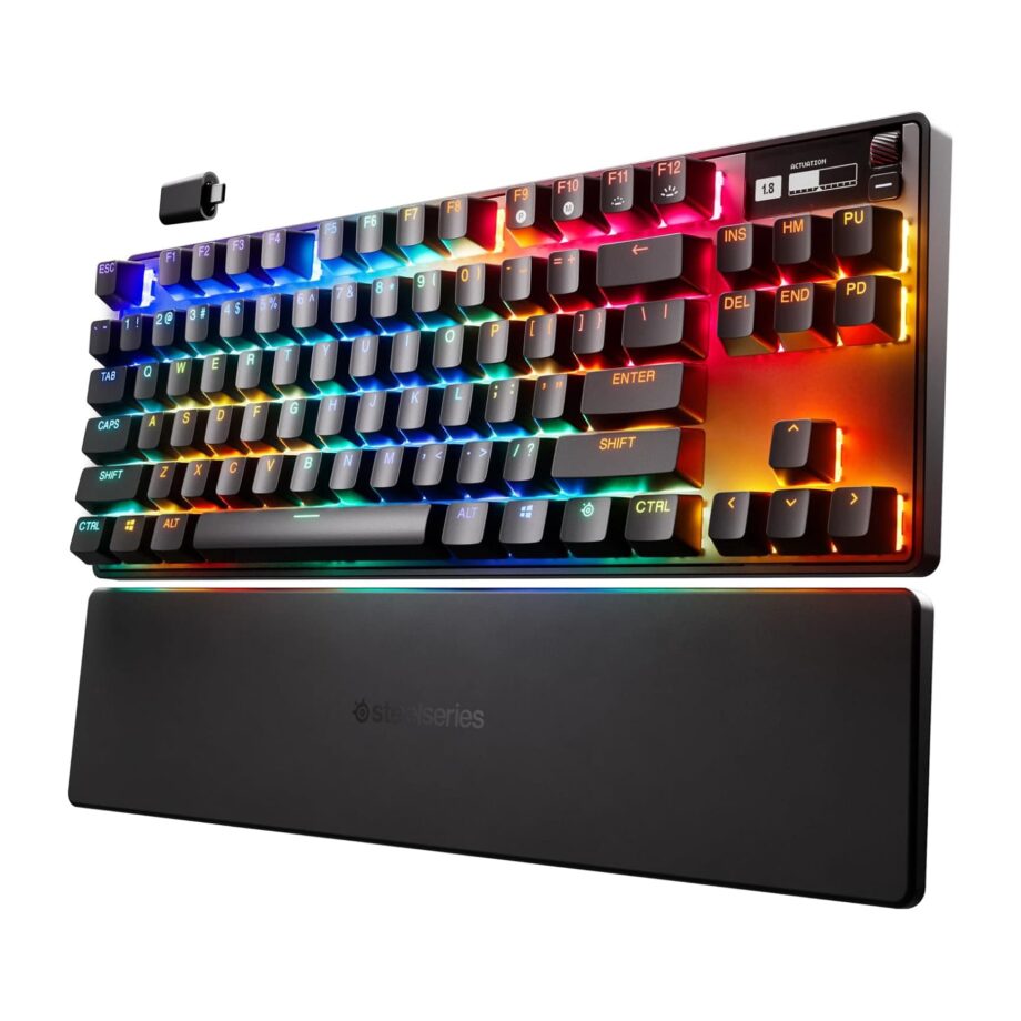 SteelSeries Apex Pro TKL 2023 Edition Wireless - World's Fastest Mechanical Gaming Keyboard (Pre-Order)