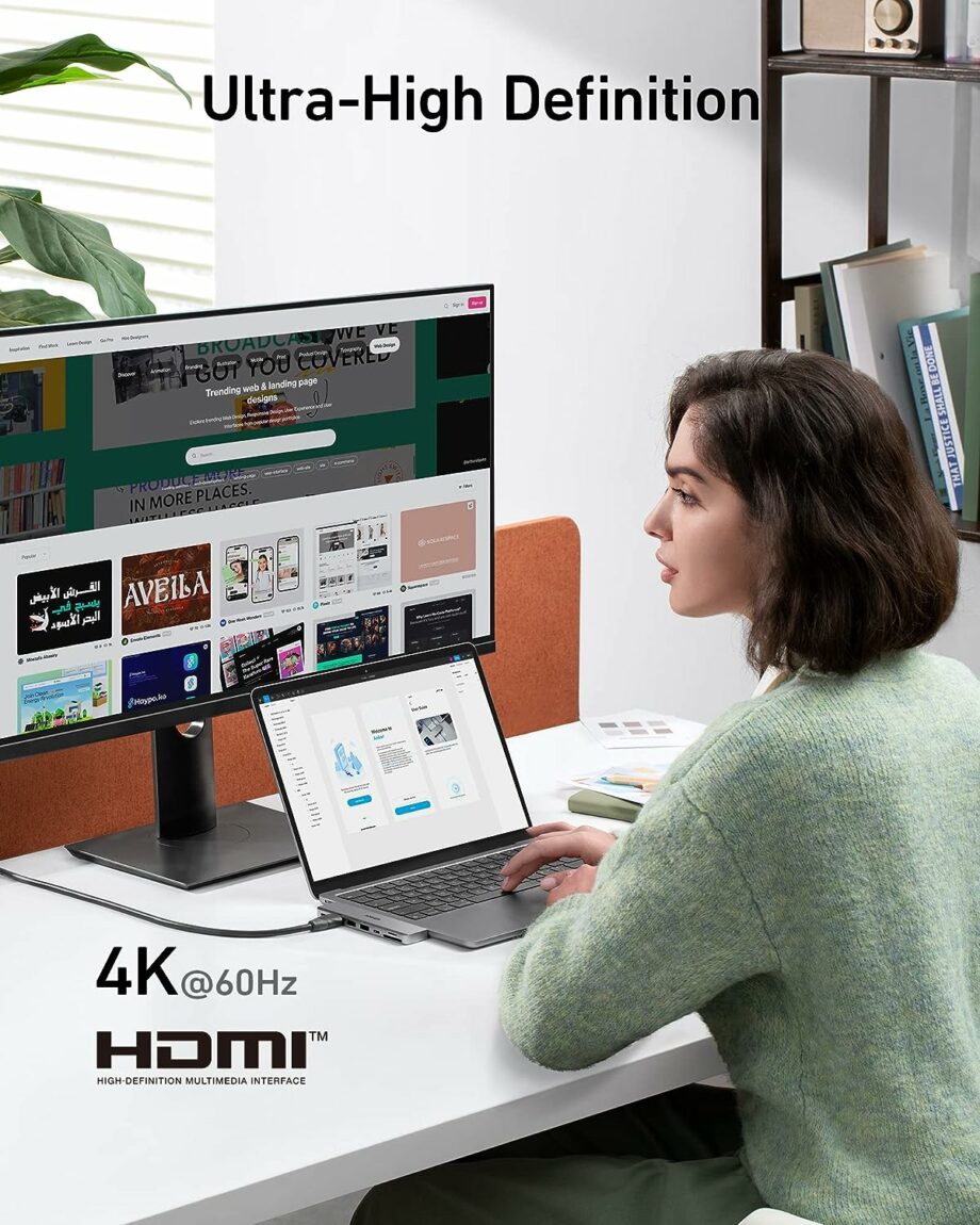 Anker 547 7-in-2 USB C Hub for MacBook Air / Pro
