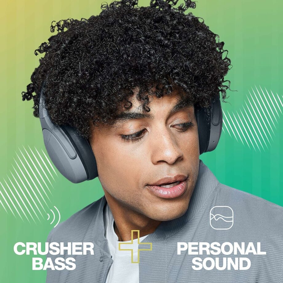 Skullcandy Crusher Evo Over-Ear Wireless Headphones - Chill Grey