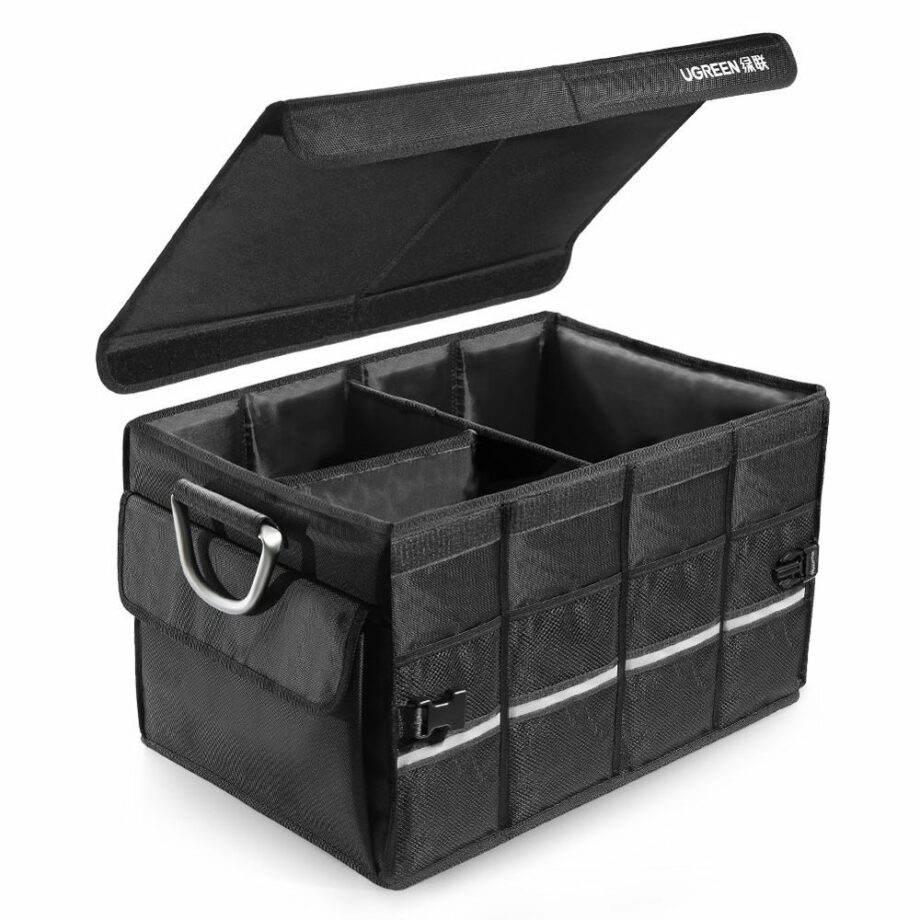 UGREEN Multi-Functional Car Trunk Organizer - Black