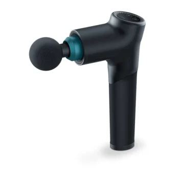 Beurer MG185 Compact Massage Gun with 9 Intensity Levels and 5 Attachments