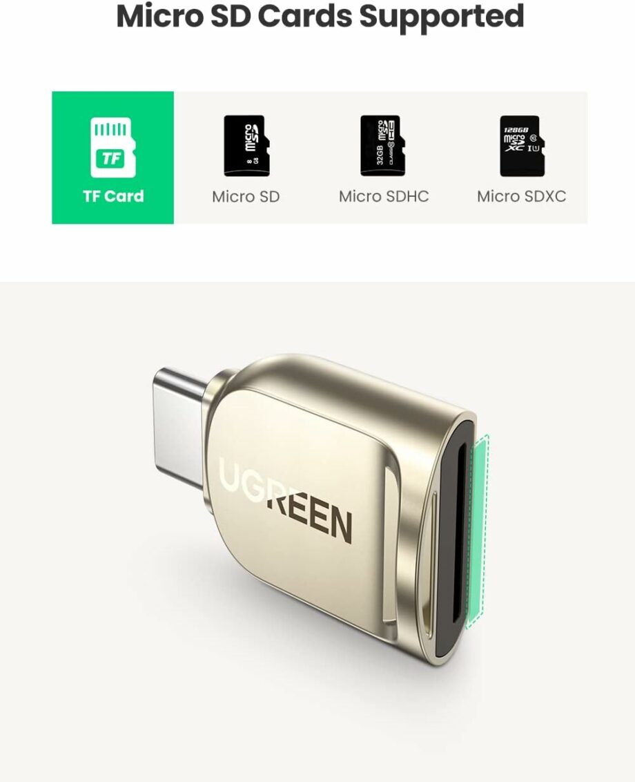 UGREEN USB C Micro SD Card Reader