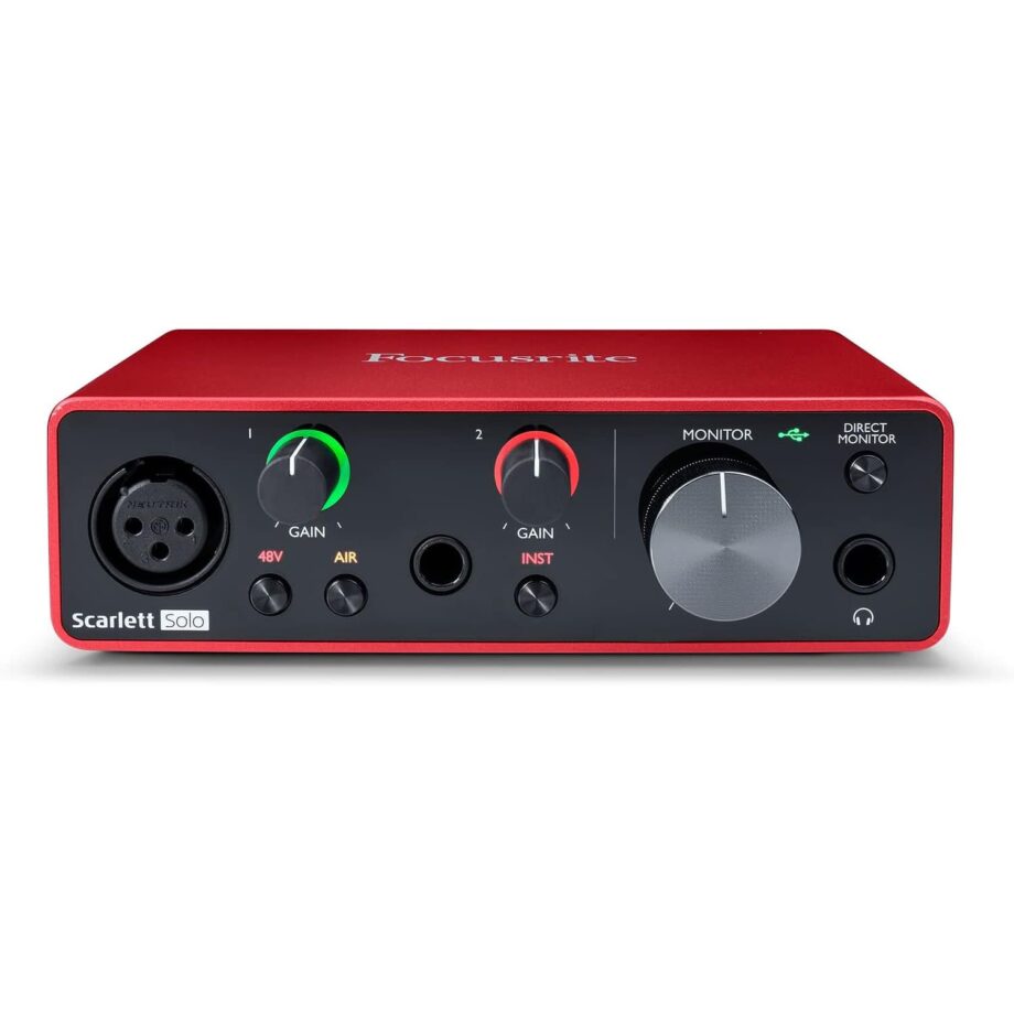 Focusrite Scarlett Solo 3rd Gen USB Audio Interface (Pre-Order)