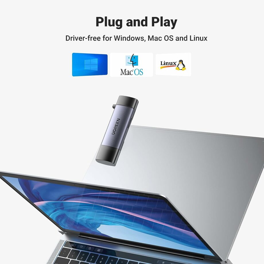 UGREEN USB A & USB C SD Card Reader