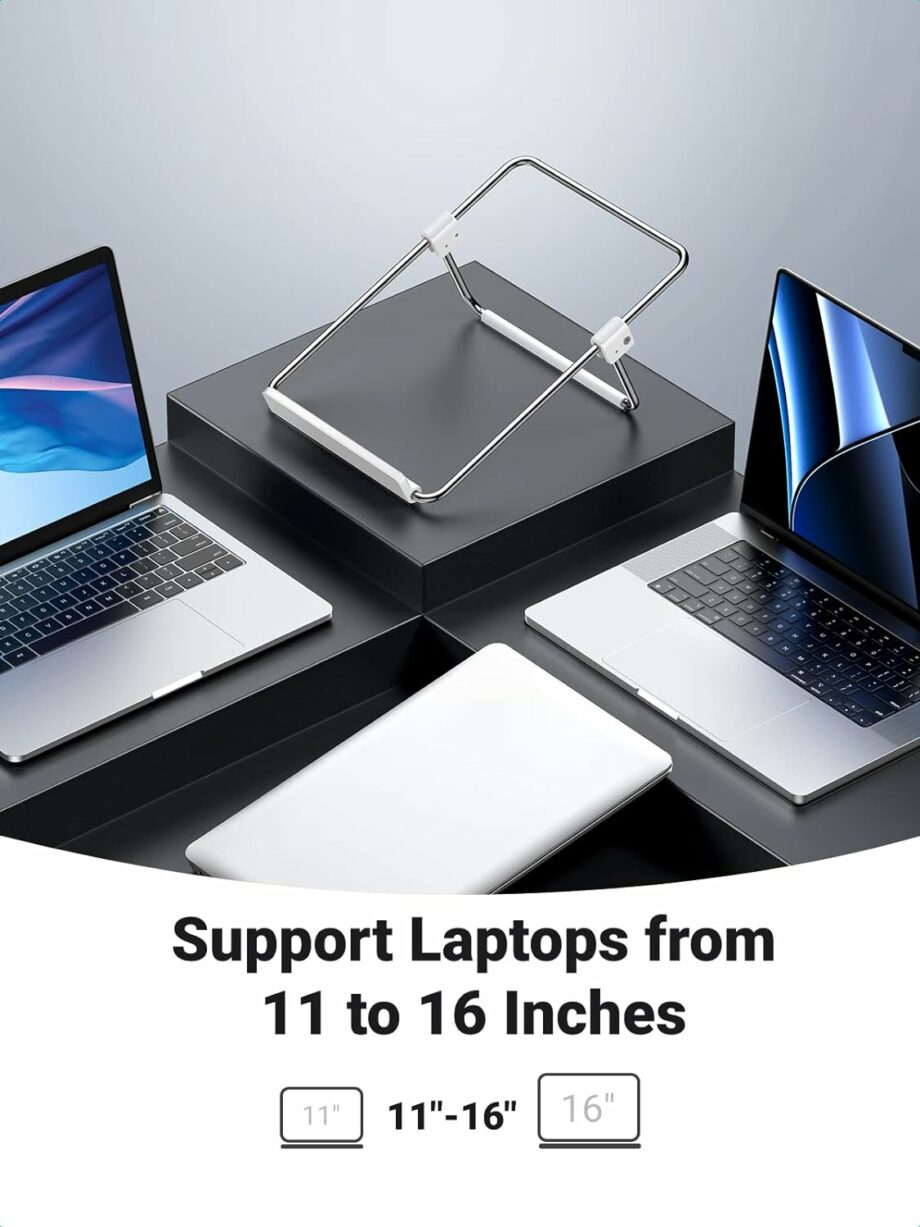 UGREEN Adjustable Portable and Foldable Laptop Stand for Desk