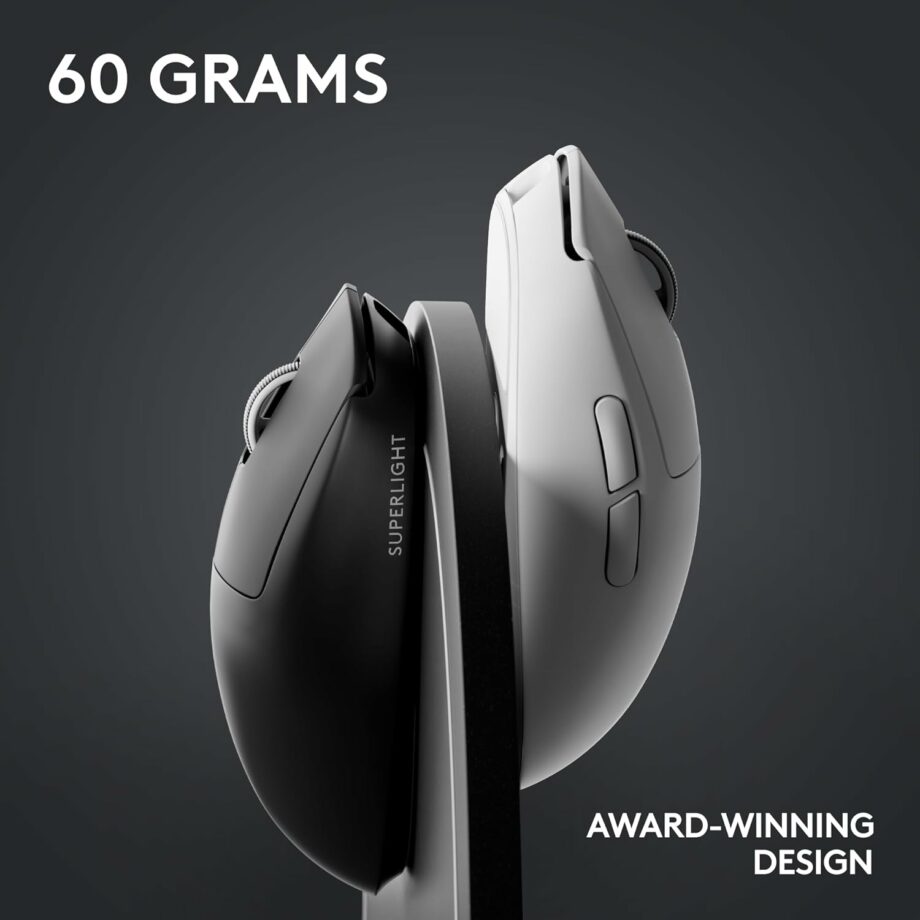 Logitech G PRO X SUPERLIGHT 2 LIGHTSPEED Wireless Gaming Mouse - White