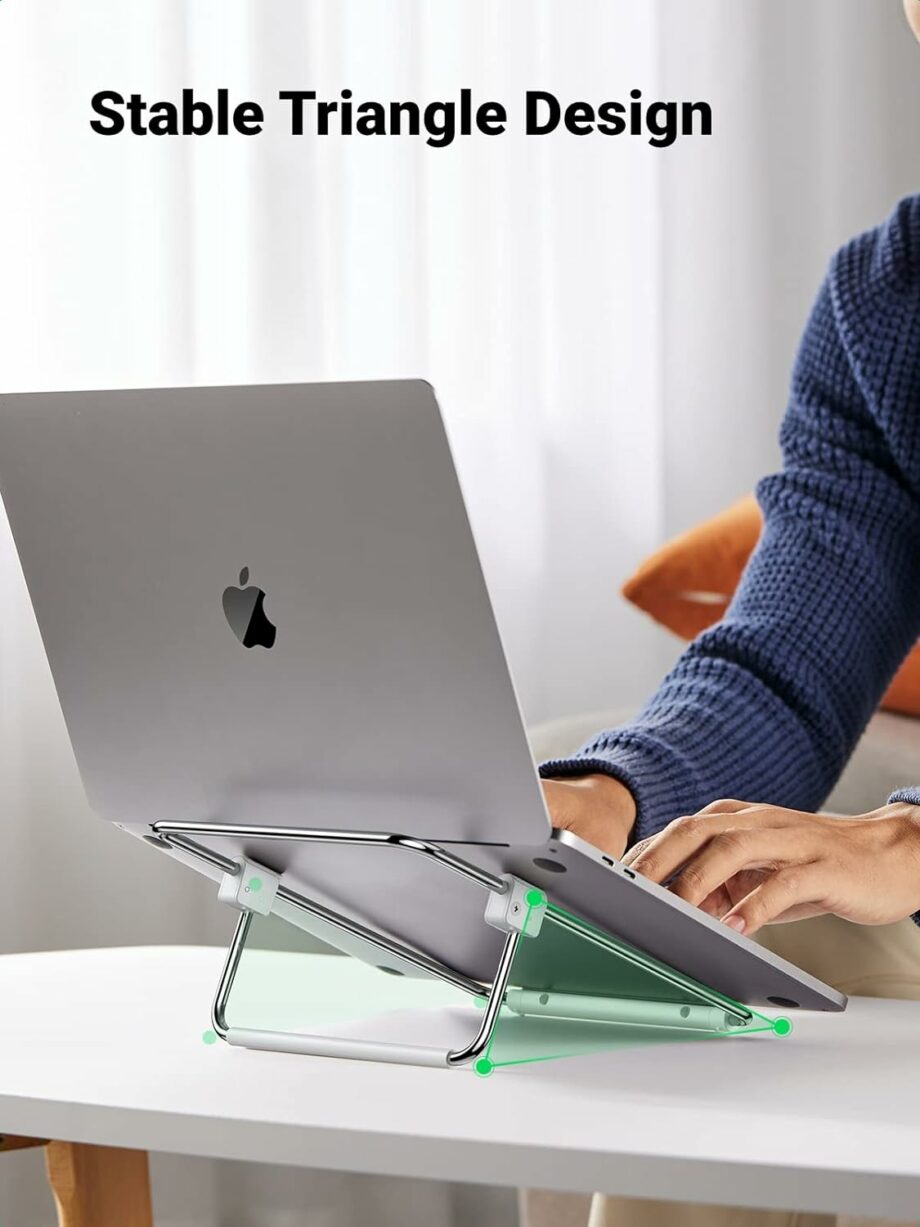 UGREEN Adjustable Portable and Foldable Laptop Stand for Desk