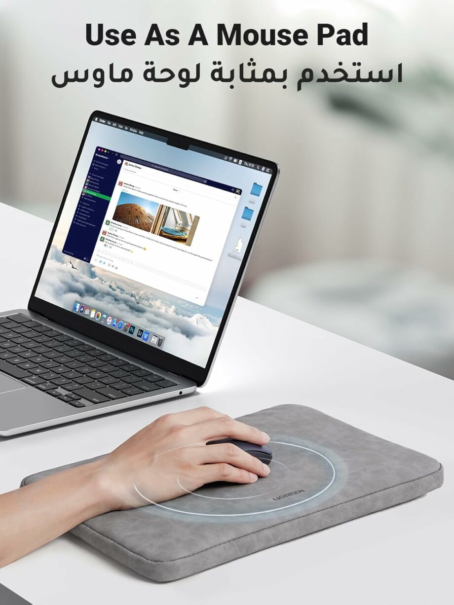 UGREEN Laptop Sleeve Case for 14'' to 14.9'' Laptops - Gray