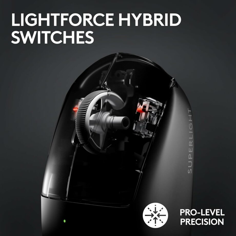 Logitech G PRO X SUPERLIGHT 2 LIGHTSPEED Wireless Gaming Mouse - White
