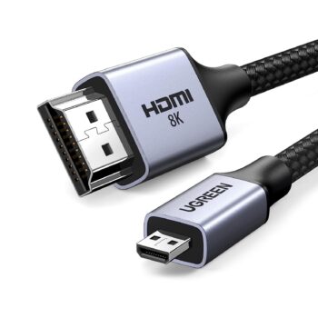 UGREEN 8K Micro HDMI to HDMI 2.1 Braided Cable - 1M