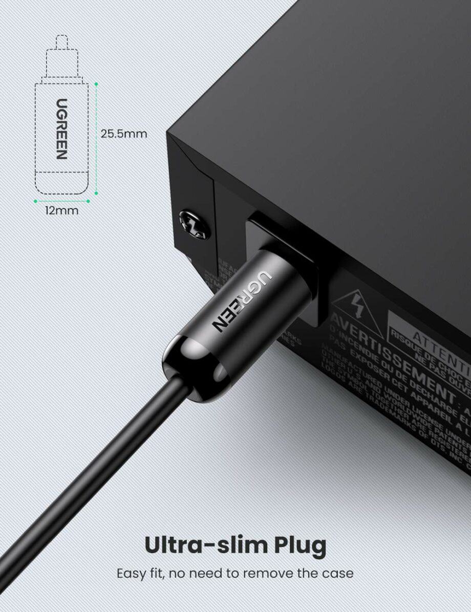 UGREEN Digital Toslink Audio Cable - 2M