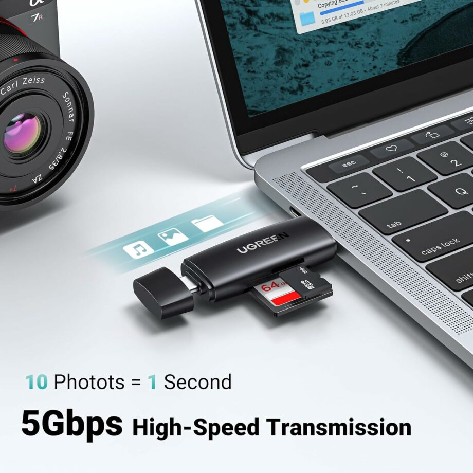 UGREEN 2 in 1 USB A & USB C SD Card Reader