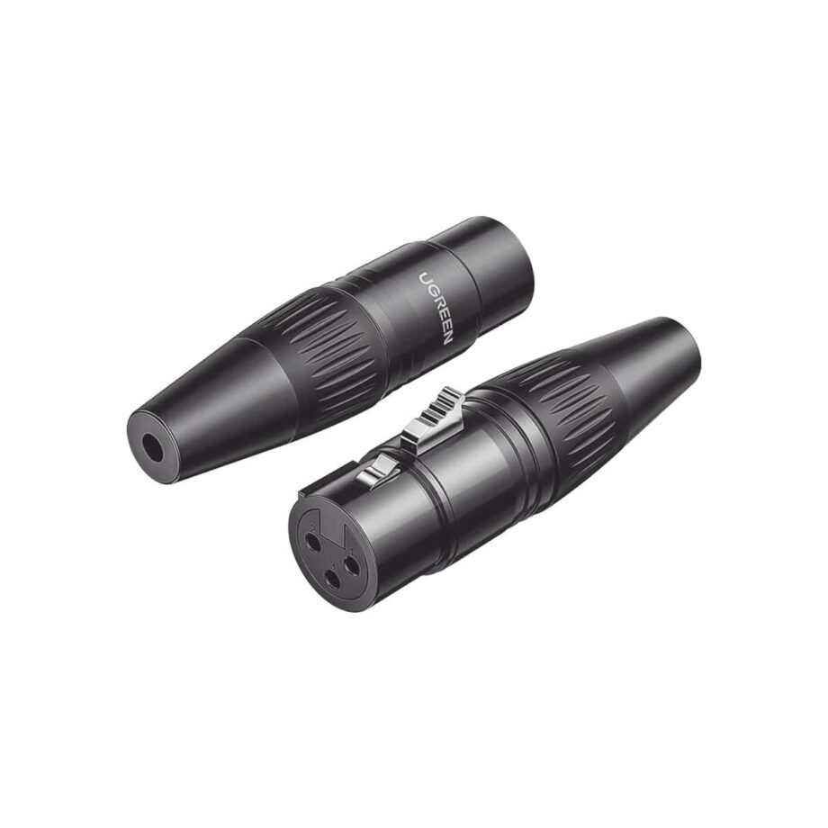 UGREEN Canon XLR Audio Connect Cable Female Microphone Adapter