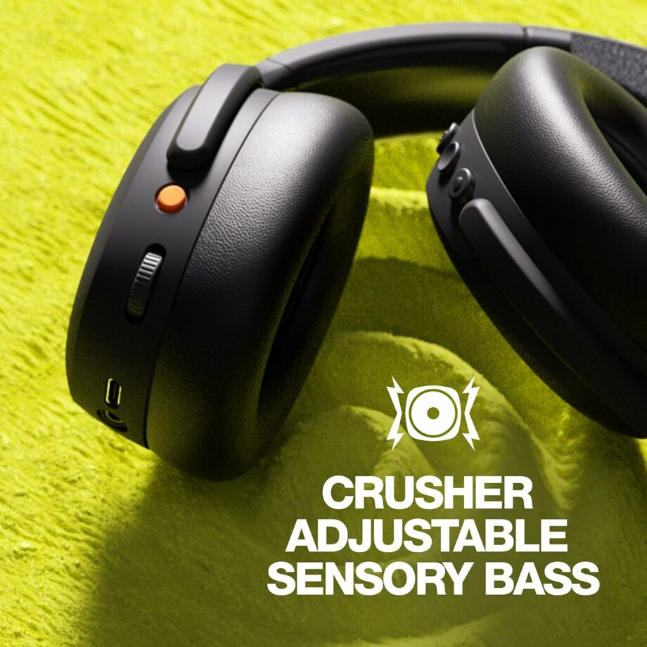 Skullcandy Crusher ANC 2 Over-Ear Noise Cancelling Wireless Headphones - Black