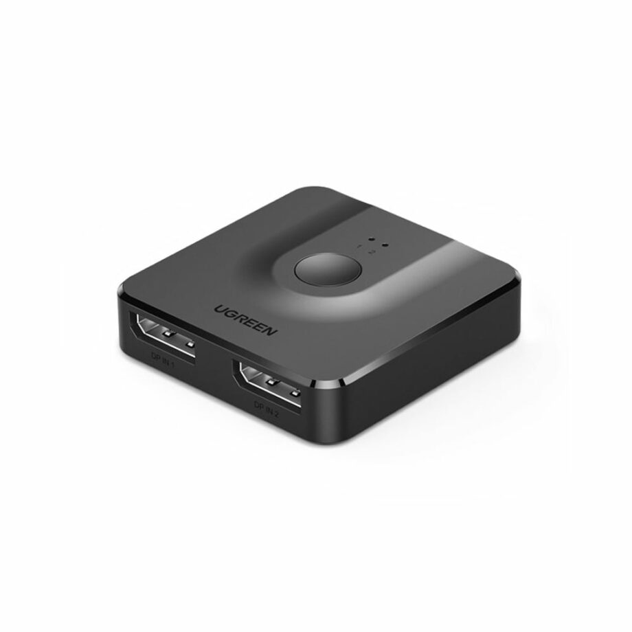 UGREEN 2 in 1 Out DisplayPort 1.2 Bi-Directional DisplayPort Switcher