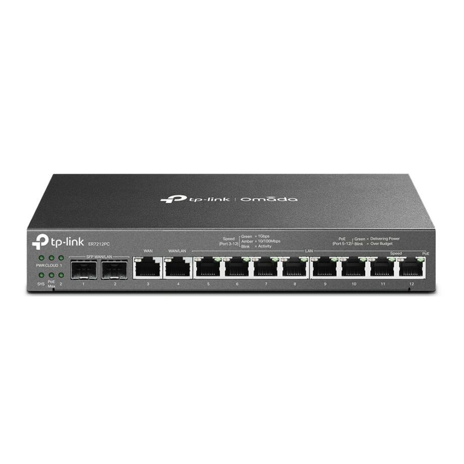 TP-Link Omada 3-in-1 Gigabit VPN Router (ER7212PC)