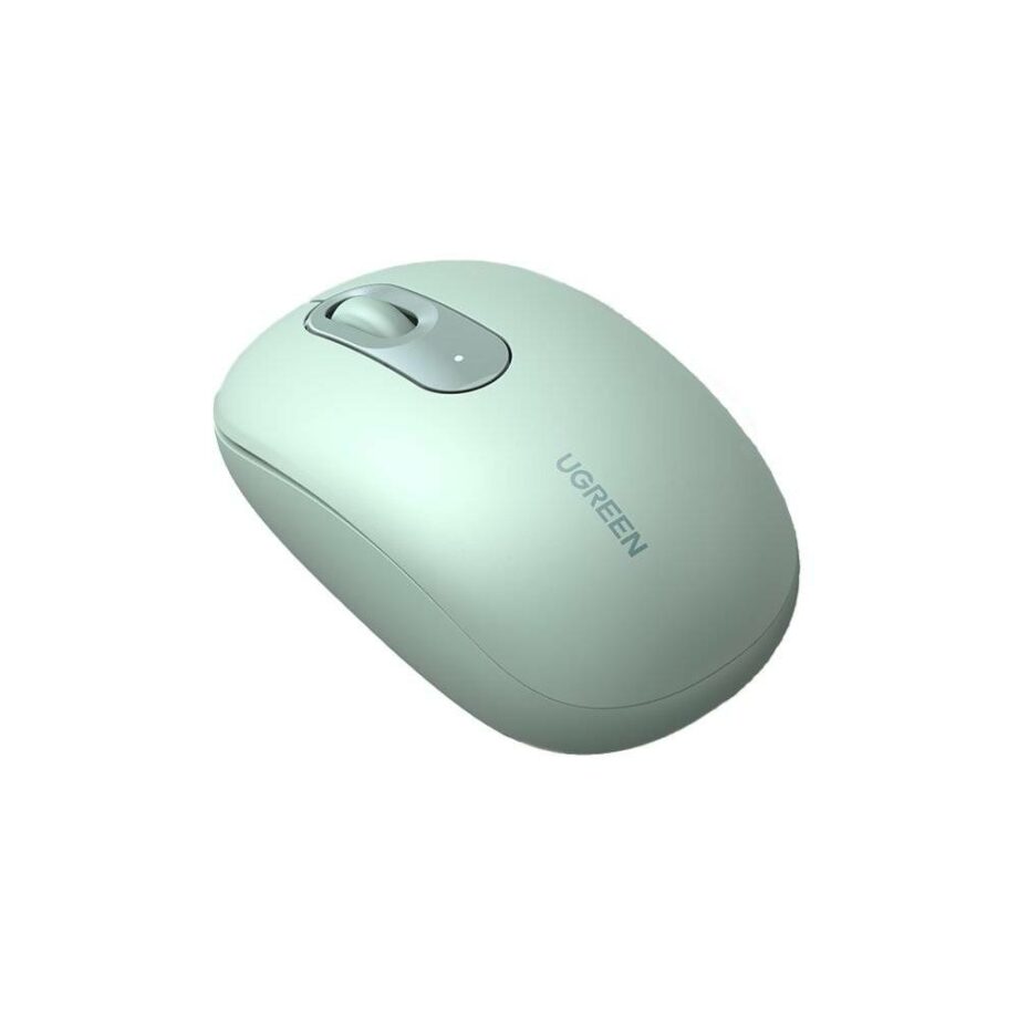 UGREEN Ergonomic Wireless 2.4G Mouse - Green