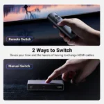 UGREEN 3 In 1 Out 4K@120Hz HDMI 2.1 Switch