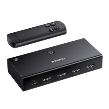 UGREEN 3 in 1 Out 4K@60Hz HDMI Switch with Remote