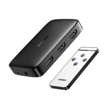 UGREEN CM332 3 In 1 Out HDMI Switcher Splitter