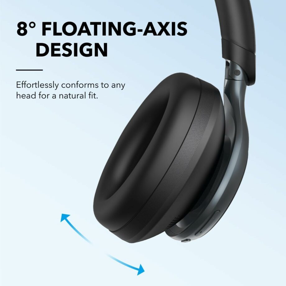 Anker Soundcore Space One Adaptive Noise Cancelling Headphones - Black