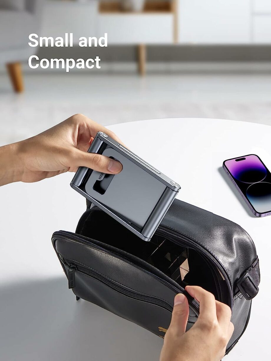 UGREEN Adjustable Aluminum Metal Phone Stand - Space Grey