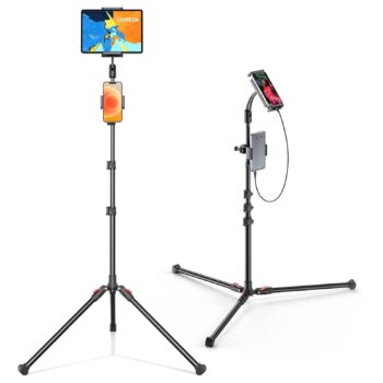 UGREEN Tablet and Mobile Tripod Stand Floor 1.73M Height Adjustable