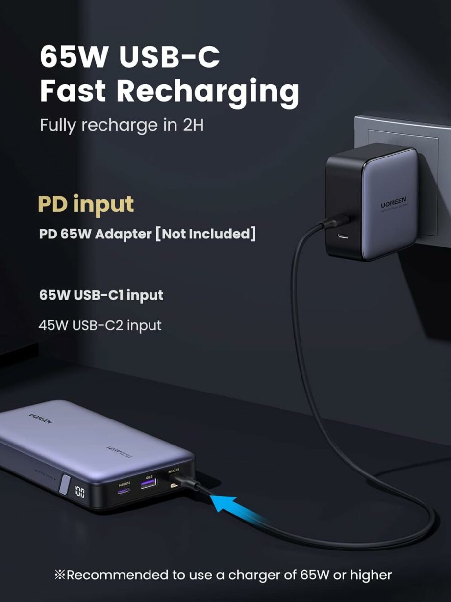UGREEN Nexode 25000mAh 145W Power Bank