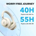 Anker Soundcore Space One Adaptive Noise Cancelling Headphones - White