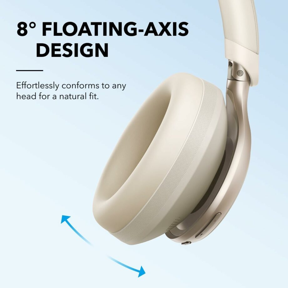 Anker Soundcore Space One Adaptive Noise Cancelling Headphones - White