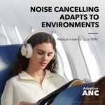 Anker Soundcore Space One Adaptive Noise Cancelling Headphones - White