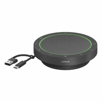 Jabra Speak2 55 Wireless Bluetooth Speakerphone with 4 Noise-cancelling Mics