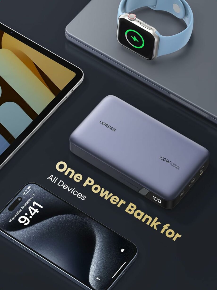 UGREEN Nexode 20000mAh 100W Power Bank